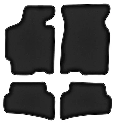 Obrázok produktu pre Velúrové autokoberce pre: Mazda Xedos 6 1992-1999 (sedan) – sada 4 ks, čierne, na mieru – Wielganizator DURBAN