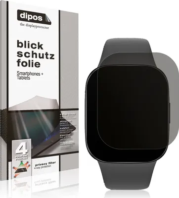 Produktbild von Blickschutzfolie für Xiaomi Redmi Watch 3 matt Schutzfolie Folie Display Schutz dipos