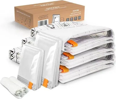 Produktbild von Famanu Vakuumtaschen für Kleidung - Set von 10 - Wiederverwendbar