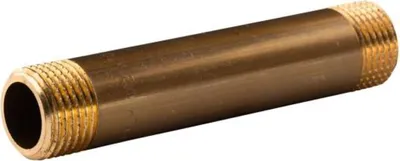 Produktbild von Messing Gewinde-Fitting Distanz Doppelnippel 1/2'-1/2' L= 100 mm, schwere Ausführung