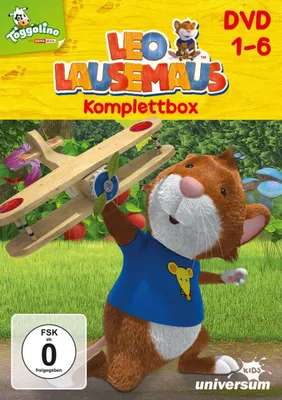 Produktbild von Leo Lausemaus Komplettbox Staffel 1 (DVD 1-6)