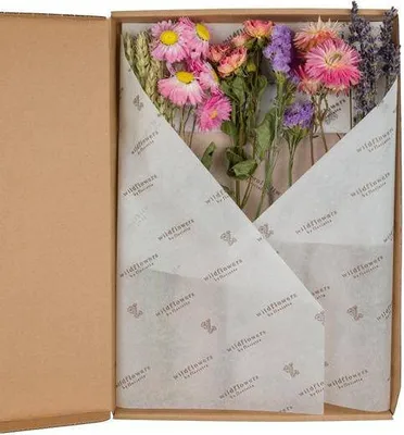 Produktbild von Getrocknete Blumen – Blumen im Briefkasten – Rosa – 5 Sträuße – ↕30cm – Langlebig & pflegeleicht – Geschenkidee & Dekoration
