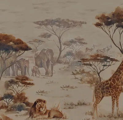 Produktbild von Fototapete 363692 Tapete Afrika 371 x 265 cm Rasch African Queen III Braun