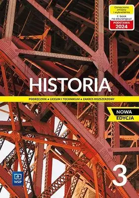 Image de WSiP Historia. NOWA EDYCJA. Podręcznik. Klasa 3. Zakres rozszerzony, Edukacyjny, Polski, Broszurowa okładka, 600 stron(y)