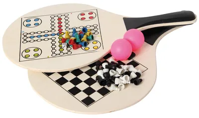 Produktbild von Beachball-Set mit Brettspielen.