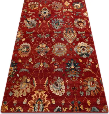 Produktbild von Wollteppich SUPERIOR LATICA rubin rot 300x400 cm