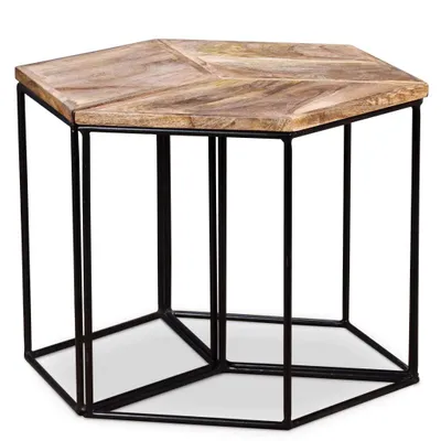 Produktbild von vidaXL Couchtisch Massivholz Mango 56x48x40 cm