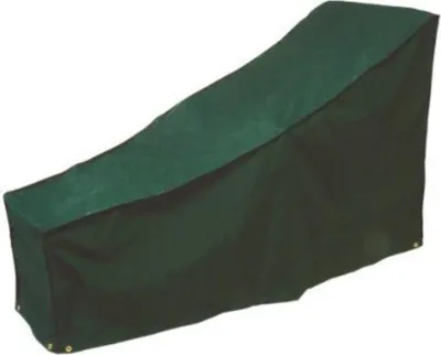 Image de Housse de protection Transat PVC vert Fermeture élastique 175 x 76 x 30 cm