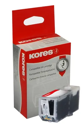 Produktbild von Kores Tinte G1508BK ersetzt Canon PGI-520BK schwarz