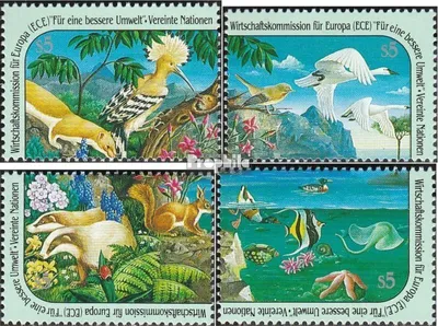 Produktbild von Briefmarken UNO - Wien 1991 Mi 110-113 (kompl.Ausg.) postfrisch ECE