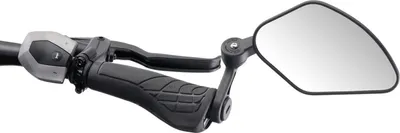 Produktbild von Krampe Fahrradspiegel KF Sport Typ B rechts, Innenklemmung, schwarz