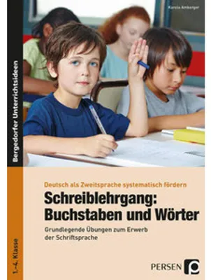 Obrázek produktu pro Schreiblehrgang: Buchstaben und Wörter