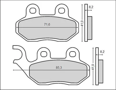 Obrázek produktu pro Brzdová destička KH264 (FT 3099)
