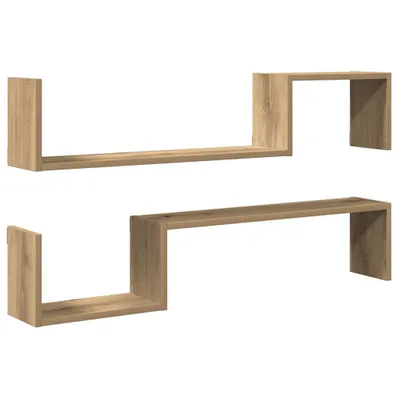 Immagine prodotto di Mensole da Parete 2 pz Artigianale 100x15x20 cm in Truciolato