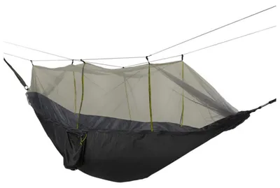 Produktbild von Rocktrail Outdoor Hängematte mit Moskito-Netz max. 110 kg ca. 275 x 140 cm