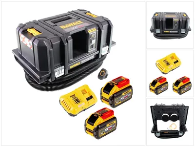 Produktbild von Dewalt DCV 586 MX2 Akku Nass- und Trockensauger 54V 11L Brushless + 2x FlexVolt Akku 9,0 Ah + Ladegerät