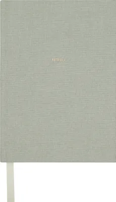 Image de Vinga - Journal "Mind", papier recyclé XD765 (1,8 cm x 15,4 cm x 21,6 cm) (Vert)