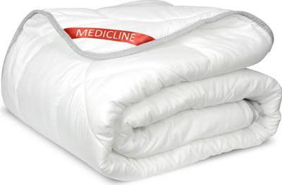 Kołdra Medicline Kołdra całoroczna Koc do spania 135 x 200 cm Biały