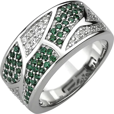 Ring-aus-925-Silber-mit-85-Zirkonia-grün-weiß