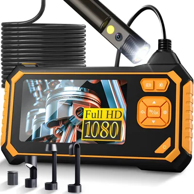 Zdjęcie produktu dla Wodoszczelna kamera endoskopowa IP67 - Kamera inspekcyjna - Endoskop cyfrowy - 4,3 cala HD