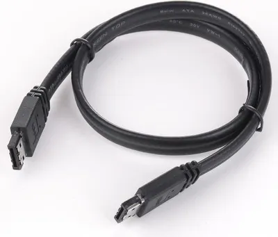 Zdjęcie produktu dla Kabel danych Neutralle eSATA męski - eSATA męski 1 m czarny