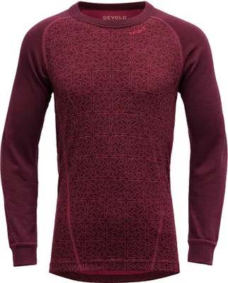 Obrázok produktu pre Devold Of Norway Duo Active Merino Langarm-t-shirt Rot 14 Years Junge Rot 14 Years