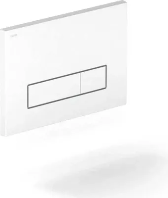 Produktbild von REHAU MEPA Orbit WC-Betätigungsplatte 2-Mengen, Weiß, 1 Stk.