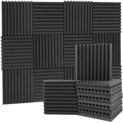 Obrázek produktu pro Bitmat Akustické panely pěna 50x50cm 3m² šedá