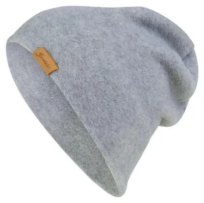 Productafbeelding van Sterntaler uni muts van microfleece – warme wintermuts met omslag en binnenvoering
