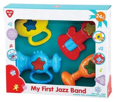 Produktbild von Playgo – 4 bunte Musikinstrumente