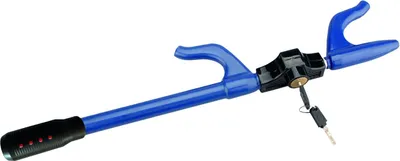 Produktbild von Olympia LKL 107 - Lenkradverriegelung - Schlüssel - Blau - 60 mm - 560 mm - 110 mm