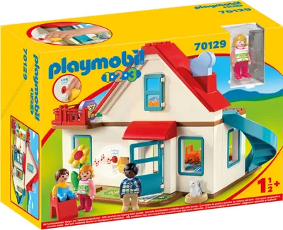 Produktbild von PLAYMOBIL 1.2.3. 70129 Einfamilienhaus