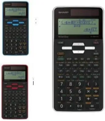 Zdjęcie produktu dla Sharp EL-W531TG, Kalkulator naukowy, 16 cyfr(y), Bateria/Energia słoneczna, Czarny, Biały
