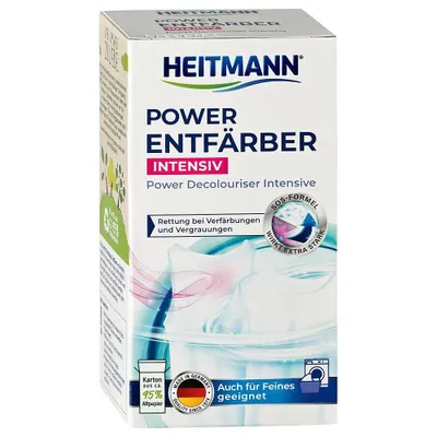 Zdjęcie produktu dla Heitmann Uniwersalny odbarwiacz Power Textile odbarwiacz intensywny 250g
