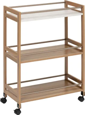Produktbild von Mobiler Küchenwagen COME, 3 Ebenen, 80 cm