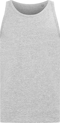 Produktbild von Stedman ST2810 | Herren Shirt Tank Top, Single-Jersey - Farbe: Grey Heather - Größe: XXL