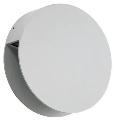 Produktbild von Lucande LED-Außenwandlampe Advero, hellgrau, Hausnummer, CCT