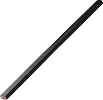 Produktbild von 10 Zimmermannsbleistifte / Länge: 25cm / Farbe: lackiert schwarz