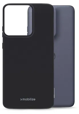Productafbeelding van Mobilize Rubber Gelly Backcover hoesje voor Motorola Edge 50 Neo - TPU Zwart