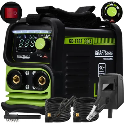 Immagine prodotto di Kraft&Dele KD1783 Saldatrice inverter 330A MMA/TIG VRD