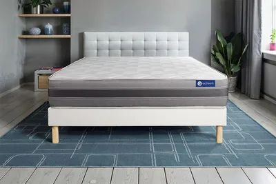 Produktbild von Actilatex relax matratze 180x210cm + Bettgestell mit lattenrost , Härtegrad 3 , Latex und Memory-Schaum , Höhe : 24 cm