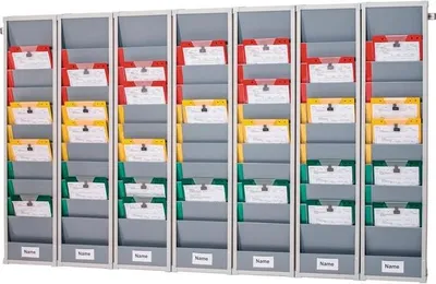 Produktbild von Planungstafel 5 Segmente B1700xH1282xT78mm inkl. Wandprofil f. DIN A4
