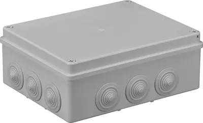 Zdjęcie produktu dla Pawbol | Skrzynka elektryczna S-Box 506 - 240x190x90 mm - Szara - IP55 - Montaż ścienny - Wodoodporna