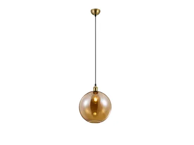 Obrázok produktu pre 1 plameň závesná lampa tienidlo Ø30cm dymové sklo - pre nad jedálenské stolové lampy