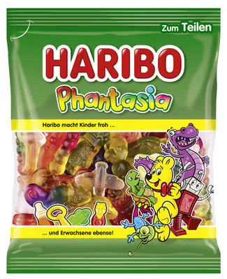 Produktbild von Haribo Phantasia Fruchtgummi und Schaumzucker bunte Mischung 175g
