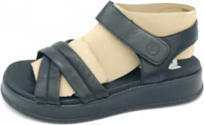 Produktbild von Rieker Damen Klassische Sandalen W0801-00 Farbe: Schwarz Größe: 38