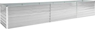 Immagine prodotto di Letto da giardino rialzato Acciaio zincato 480x80x77 cm Grigio