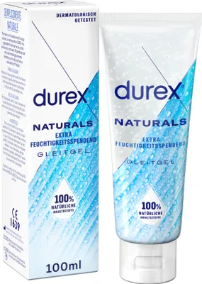 Immagine prodotto di Durex Naturals Lubrificante 100ml - Extra idratante
