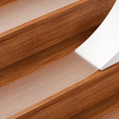 Productafbeelding van 15 x 80 cm trapmatten, antislip, 15 stuks, traptapijt, transparant, trapmatten, zelfklevend, waterdicht, antislip, voor houten treden, vloer, trappen,