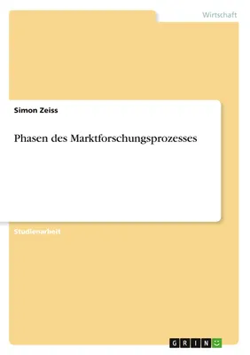 Produktbild von Phasen des Marktforschungsprozesses